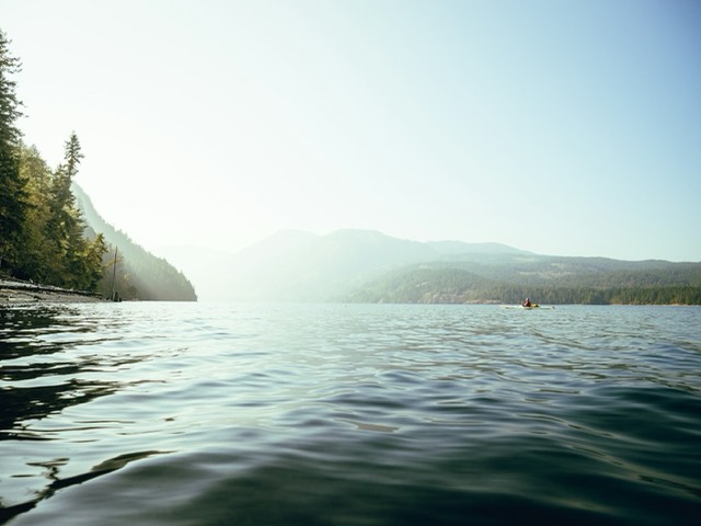 Sea kayaking